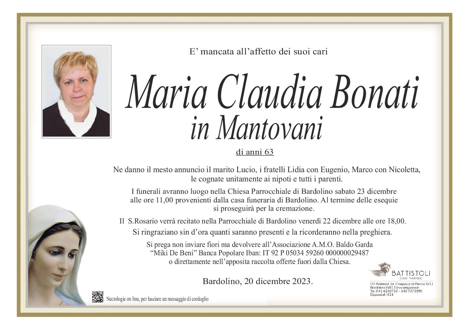 Bonati Maria Claudia