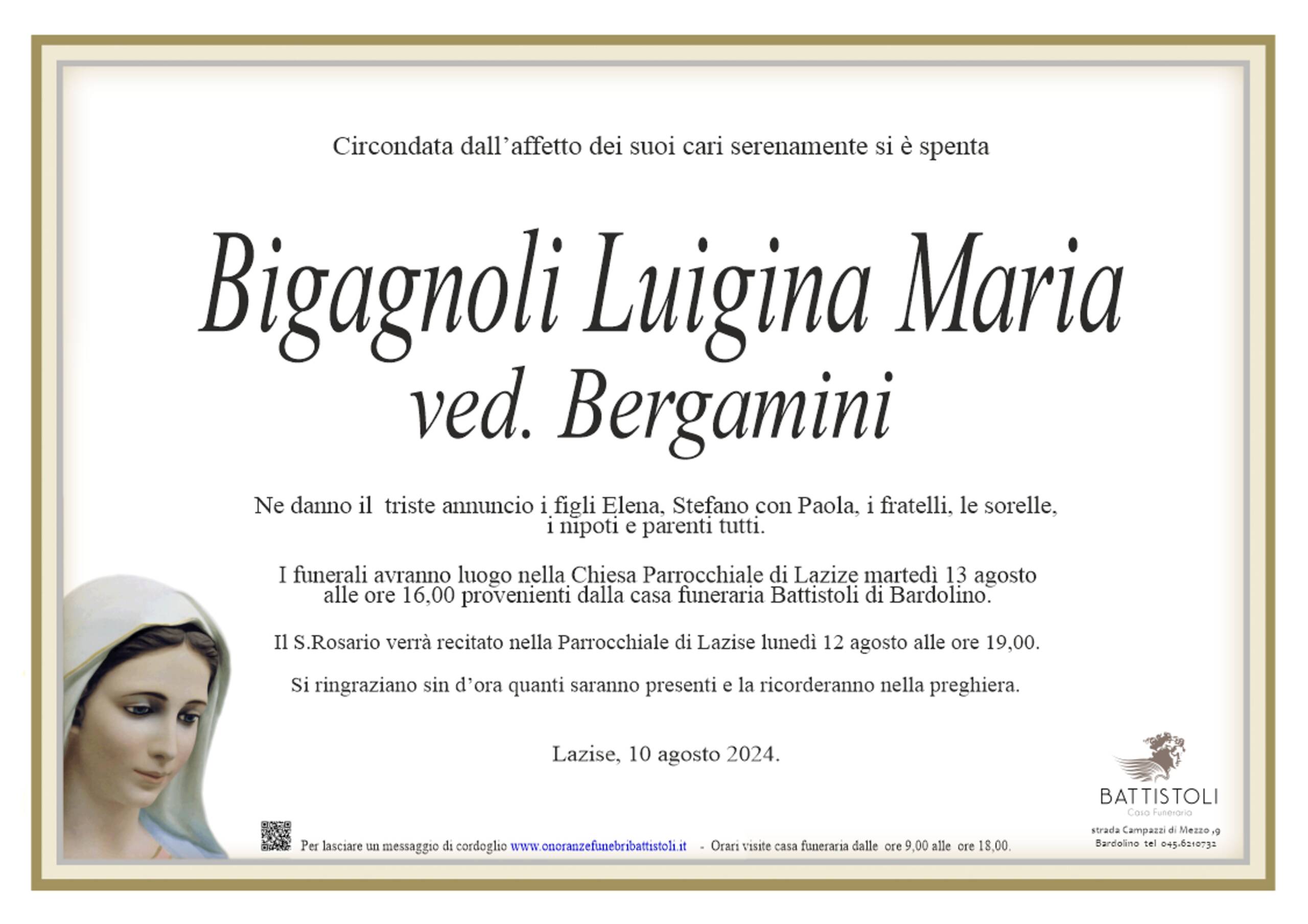 Bigagnoli Luigina Maria