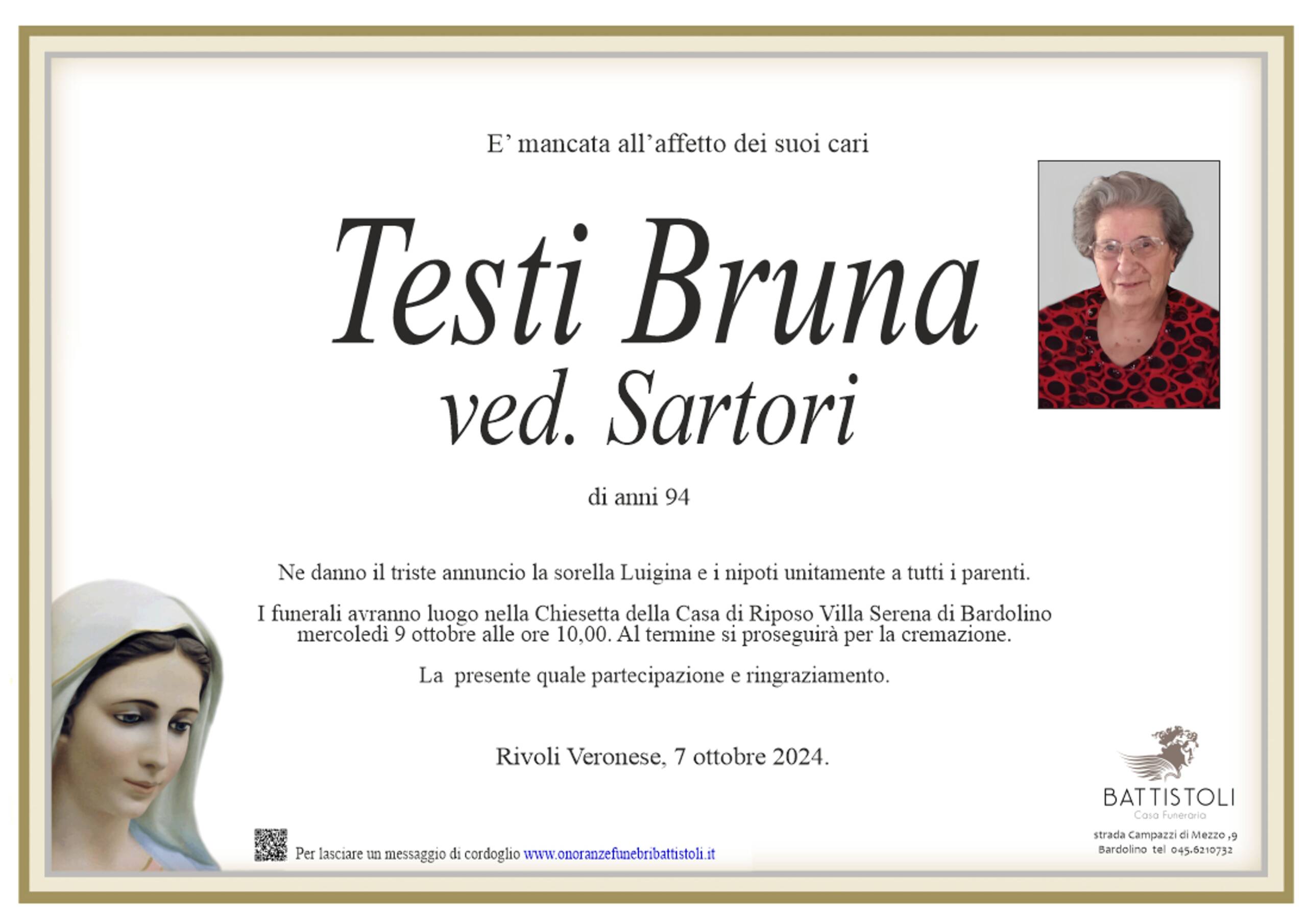 TESTI BRUNA