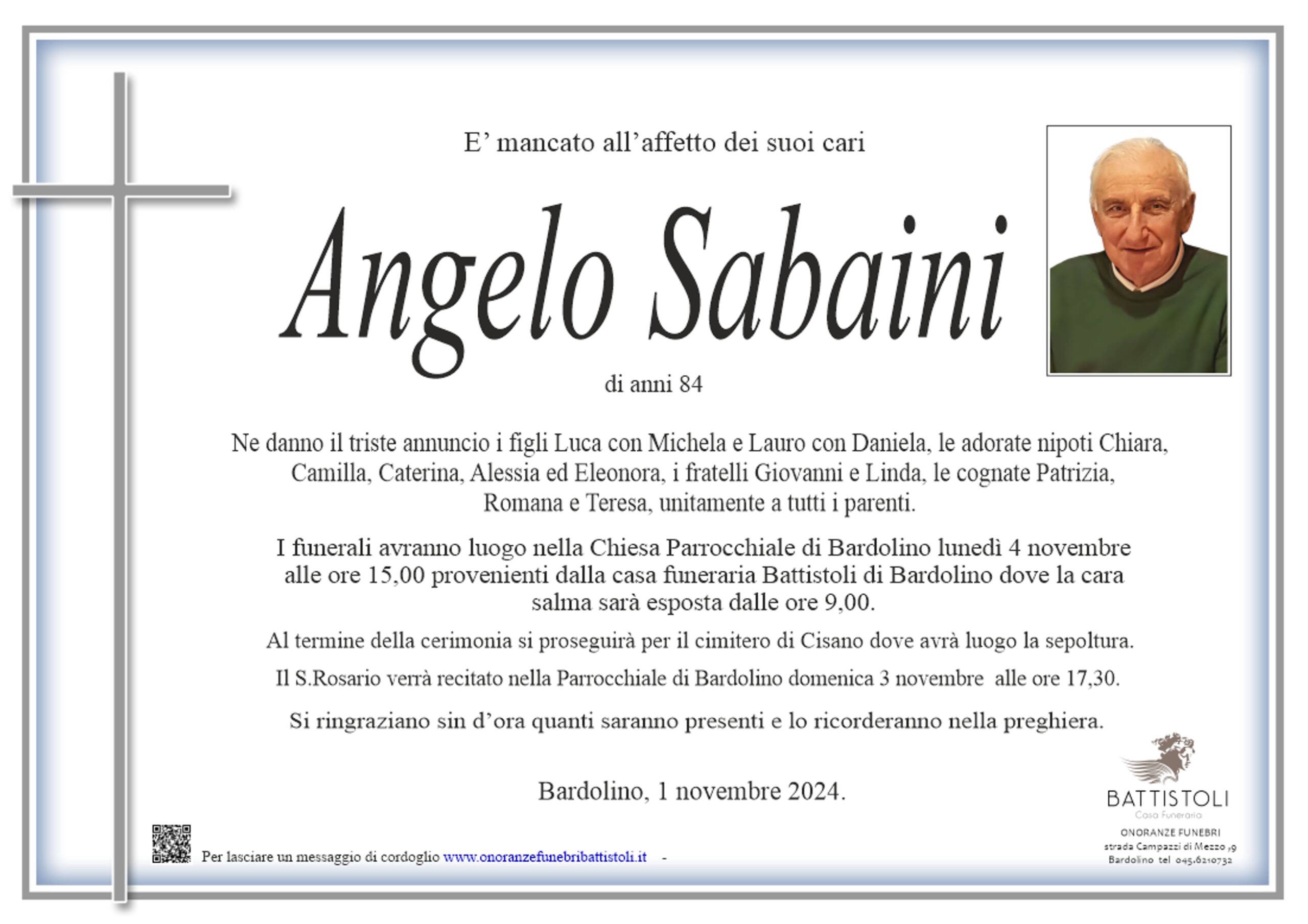 Angelo Sabaini