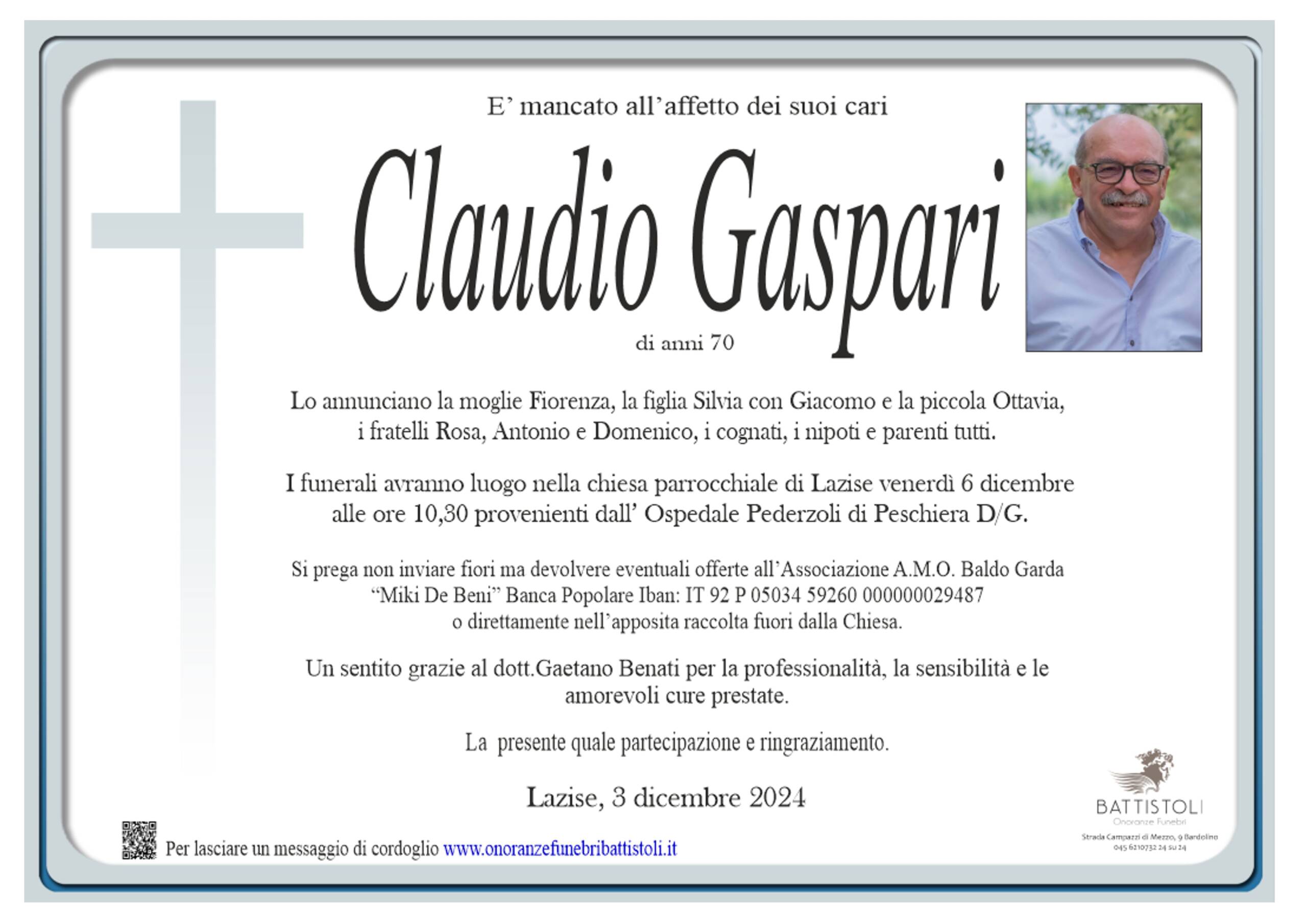 Gaspari Claudio