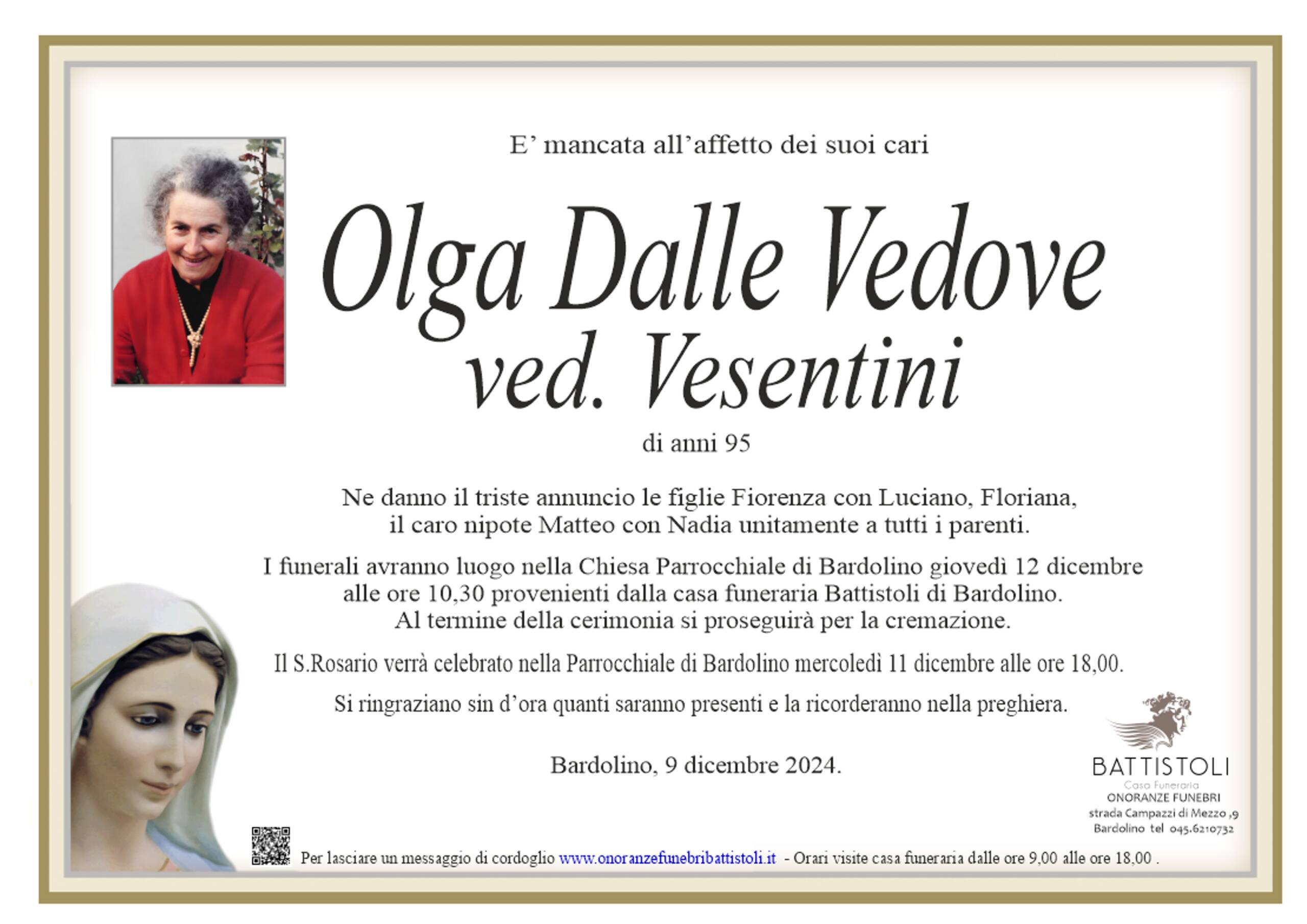 Dalle Vedove  Olga