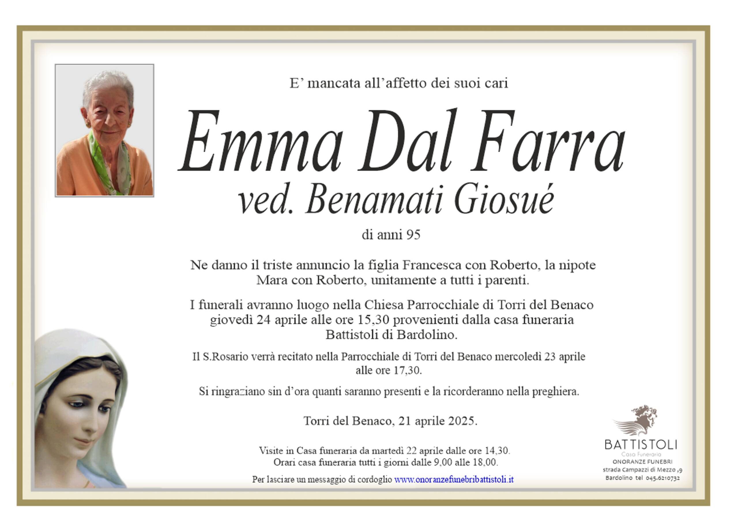 Dal Farra Emma