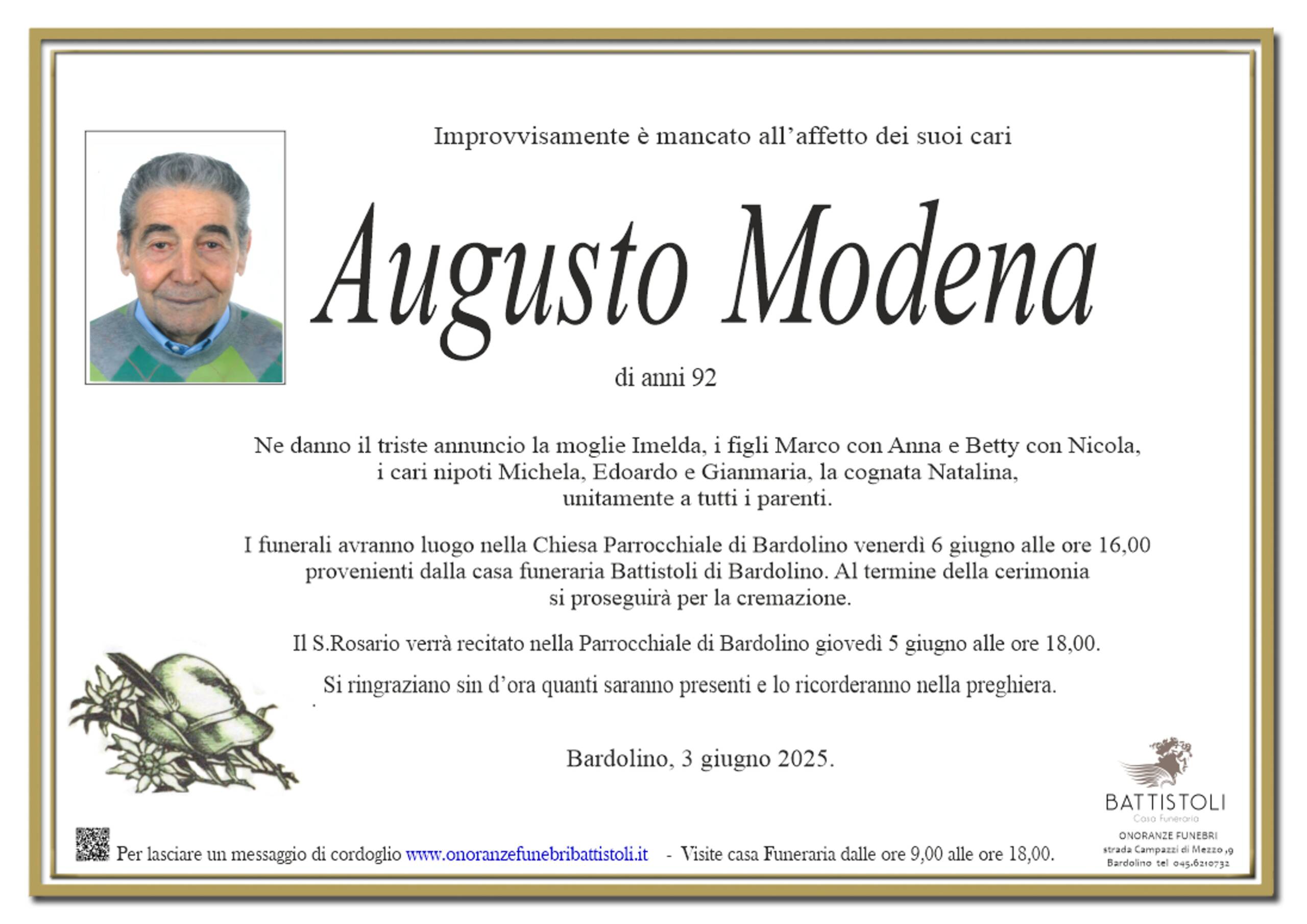 MODENA AUGUSTO