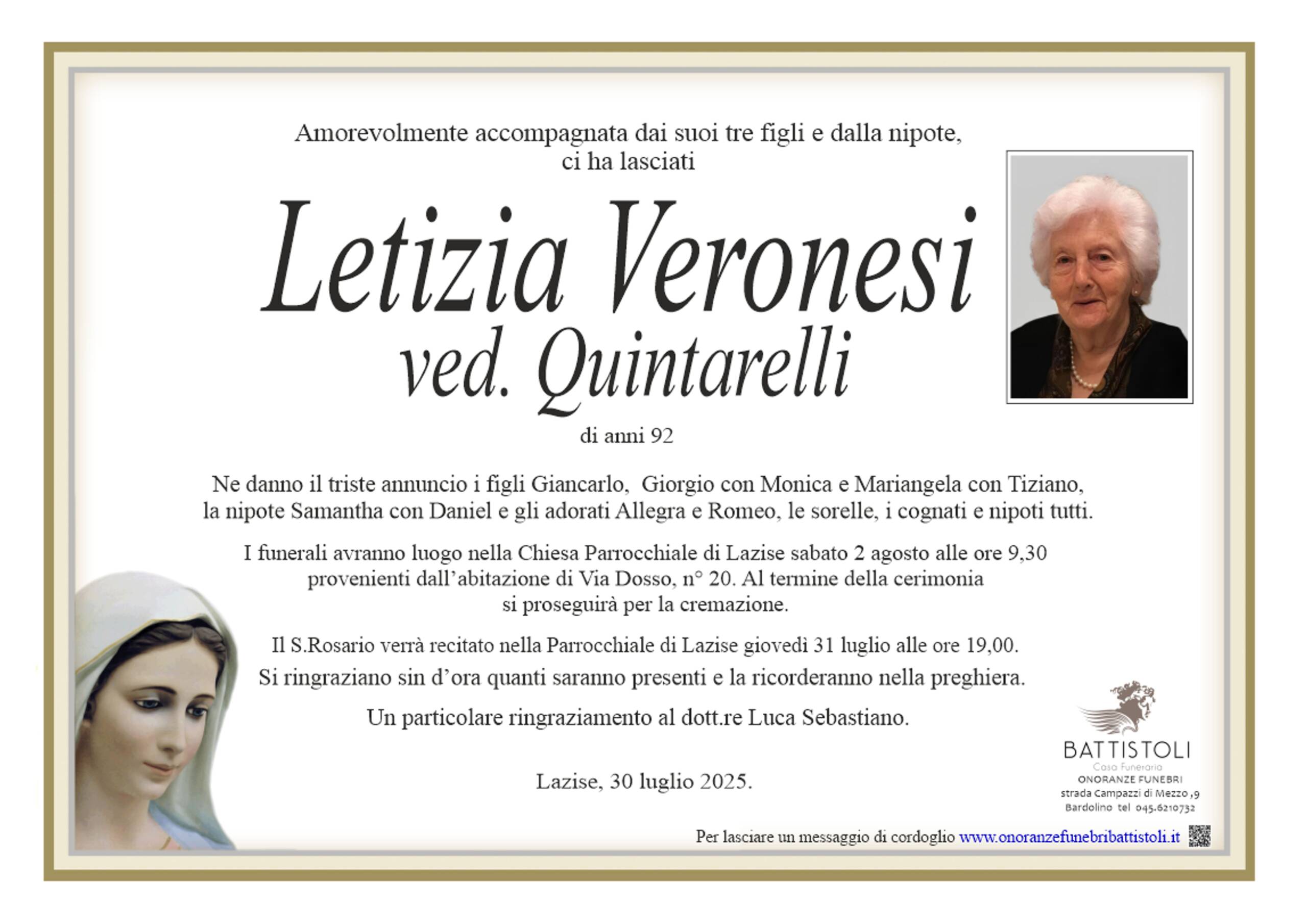 Veronesi Letizia
