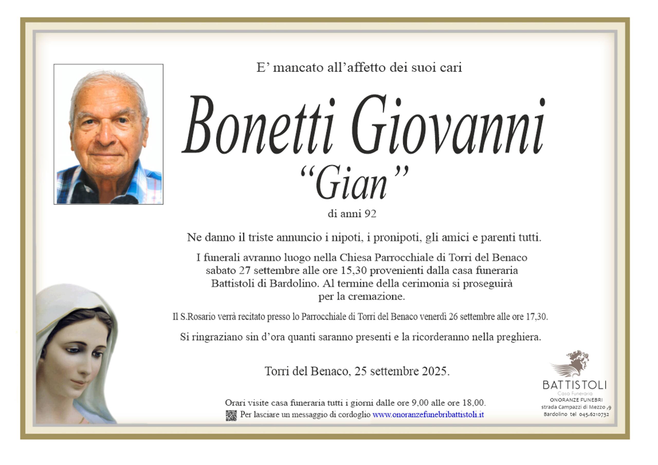 Bonetti Giovanni