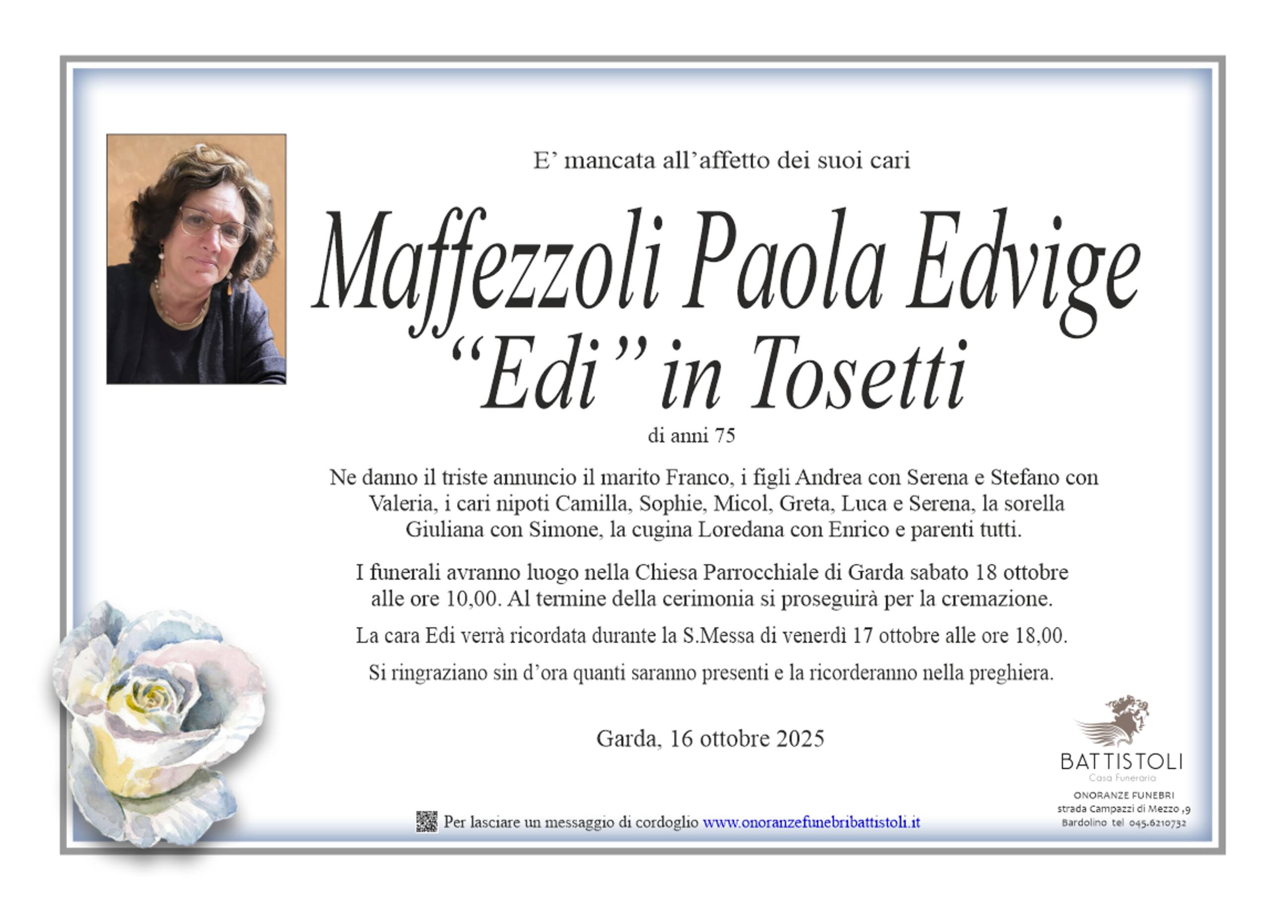 Maffezzoli Paola  Edvige
