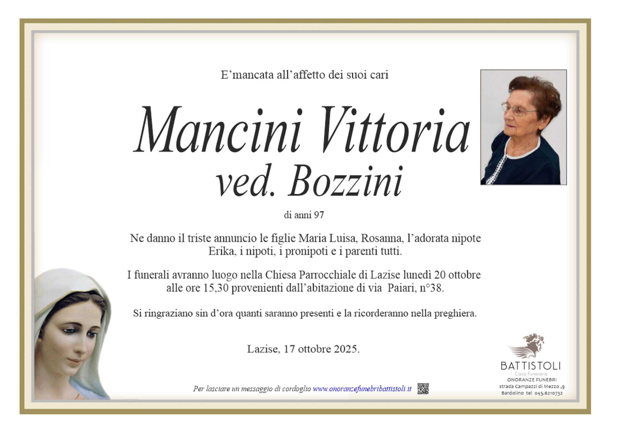 Mancini  Vittoria