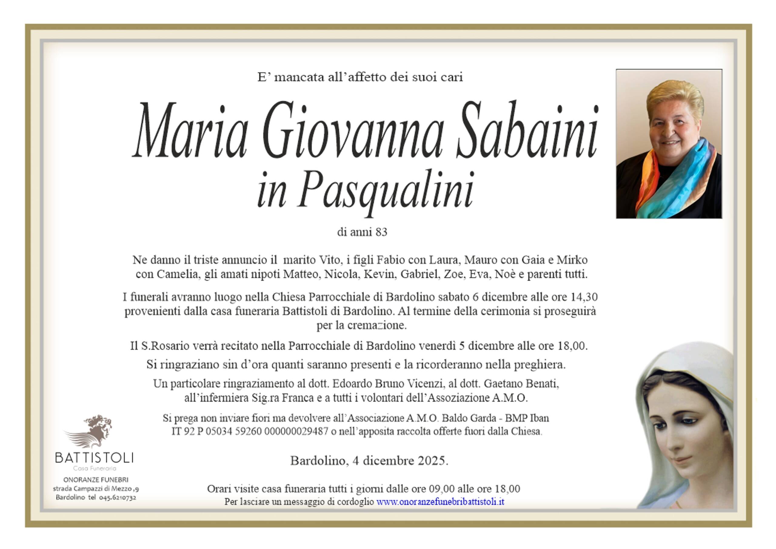 Sabaini Maria Giovanna