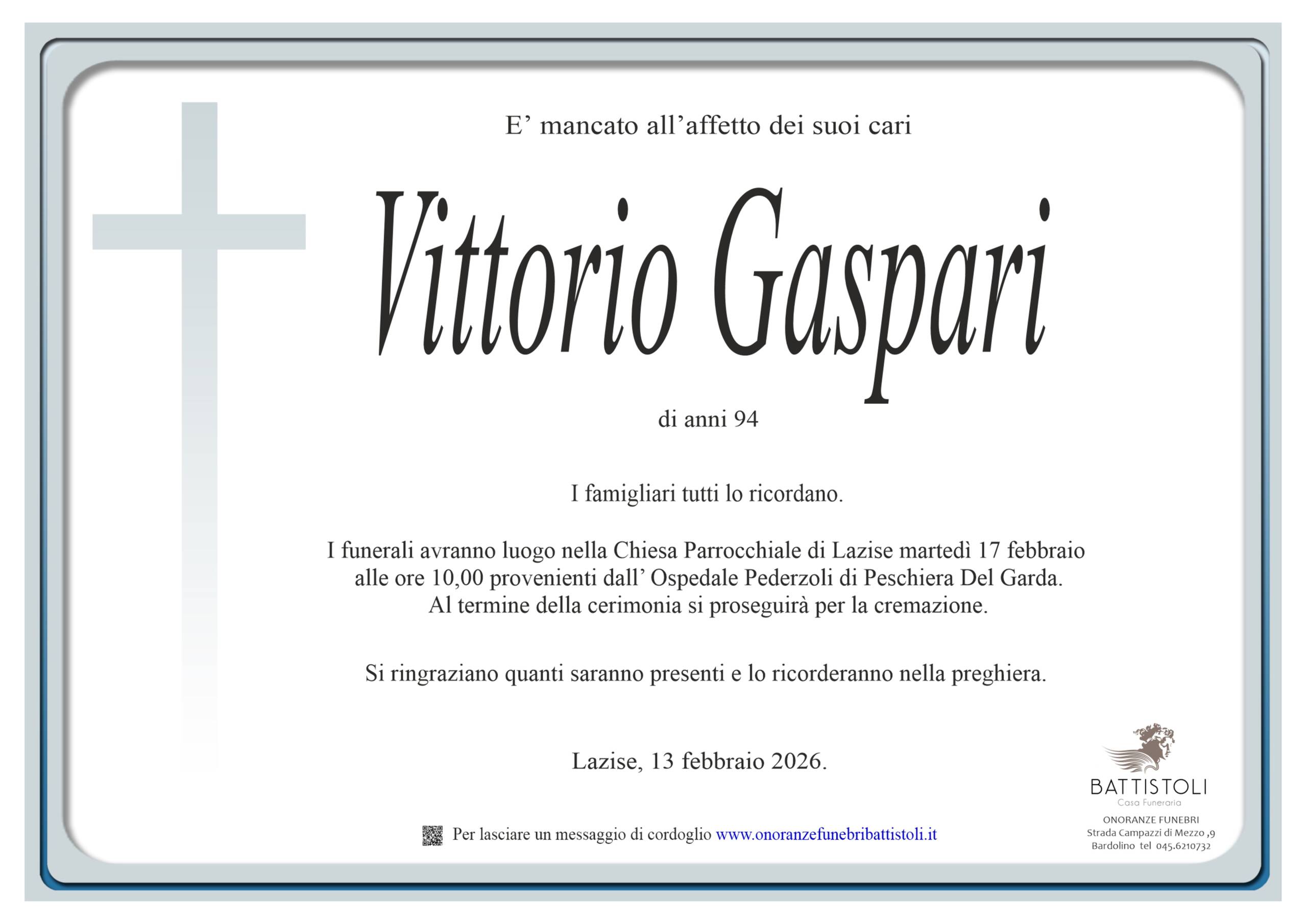 Gaspari Vittorio
