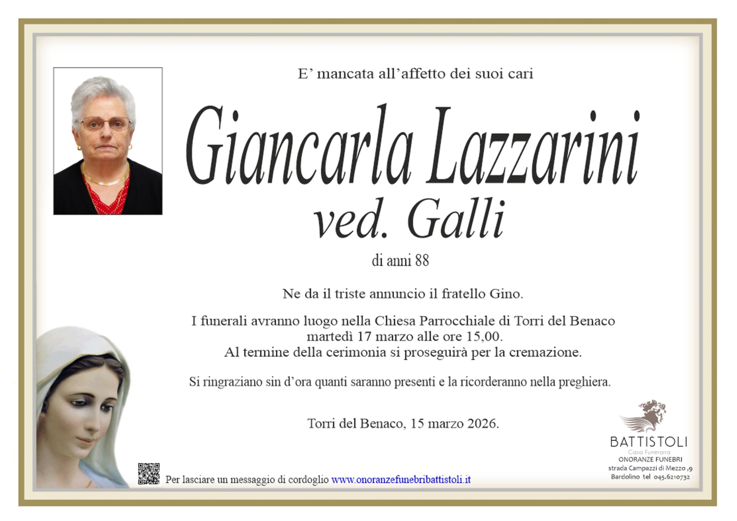 Lazzarini Giancarla