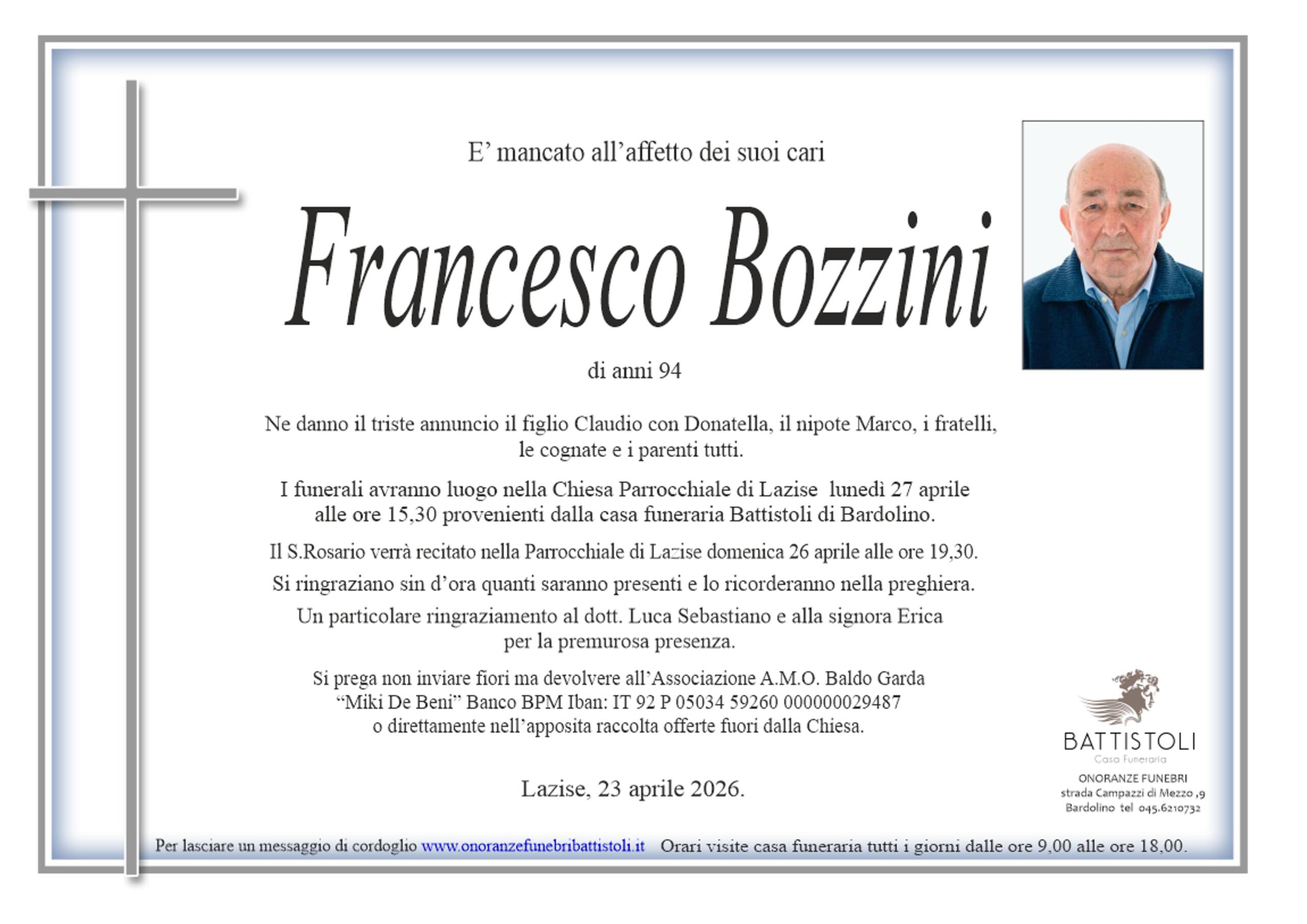 Bozzini Francesco