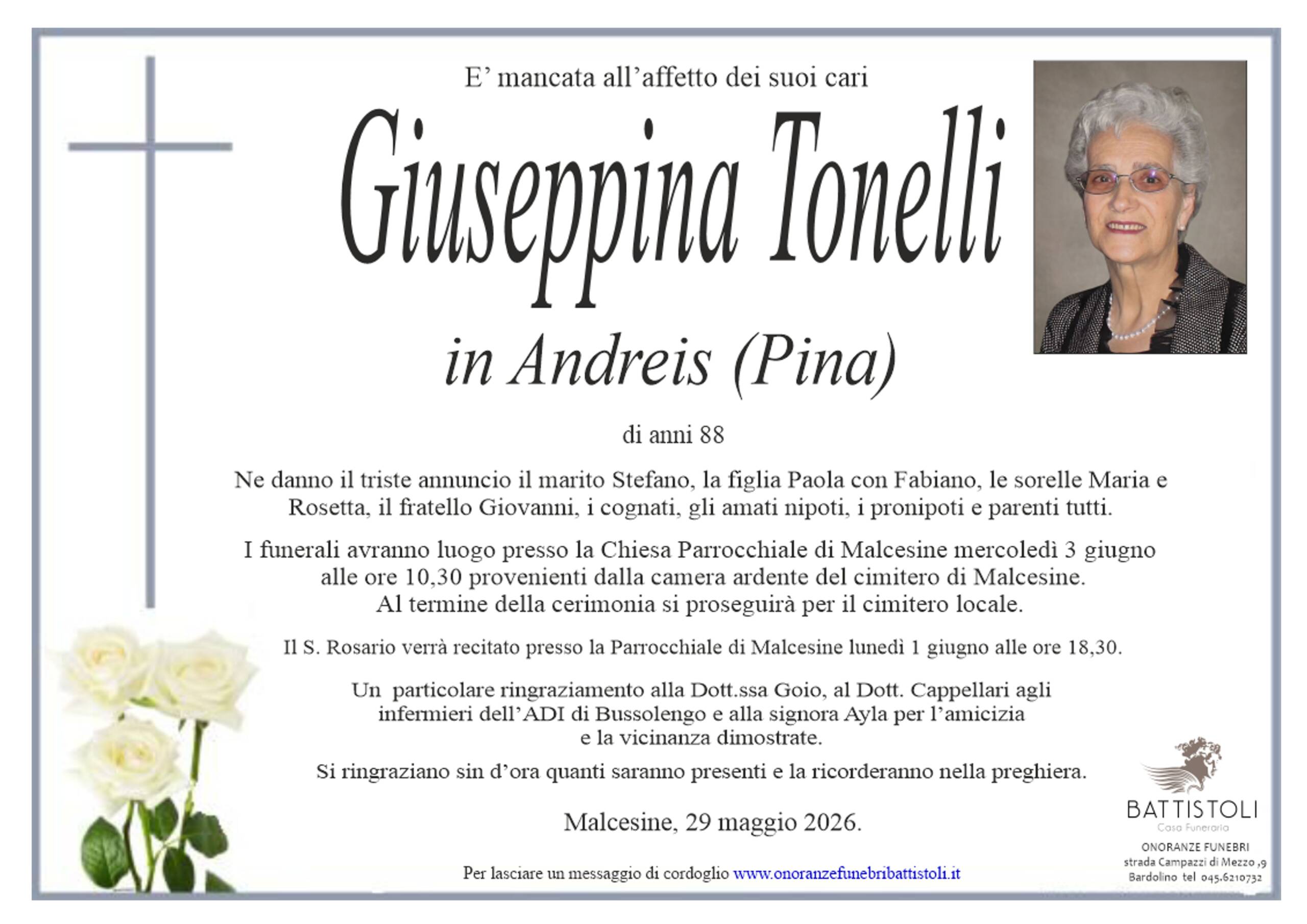 Tonelli Giuseppina