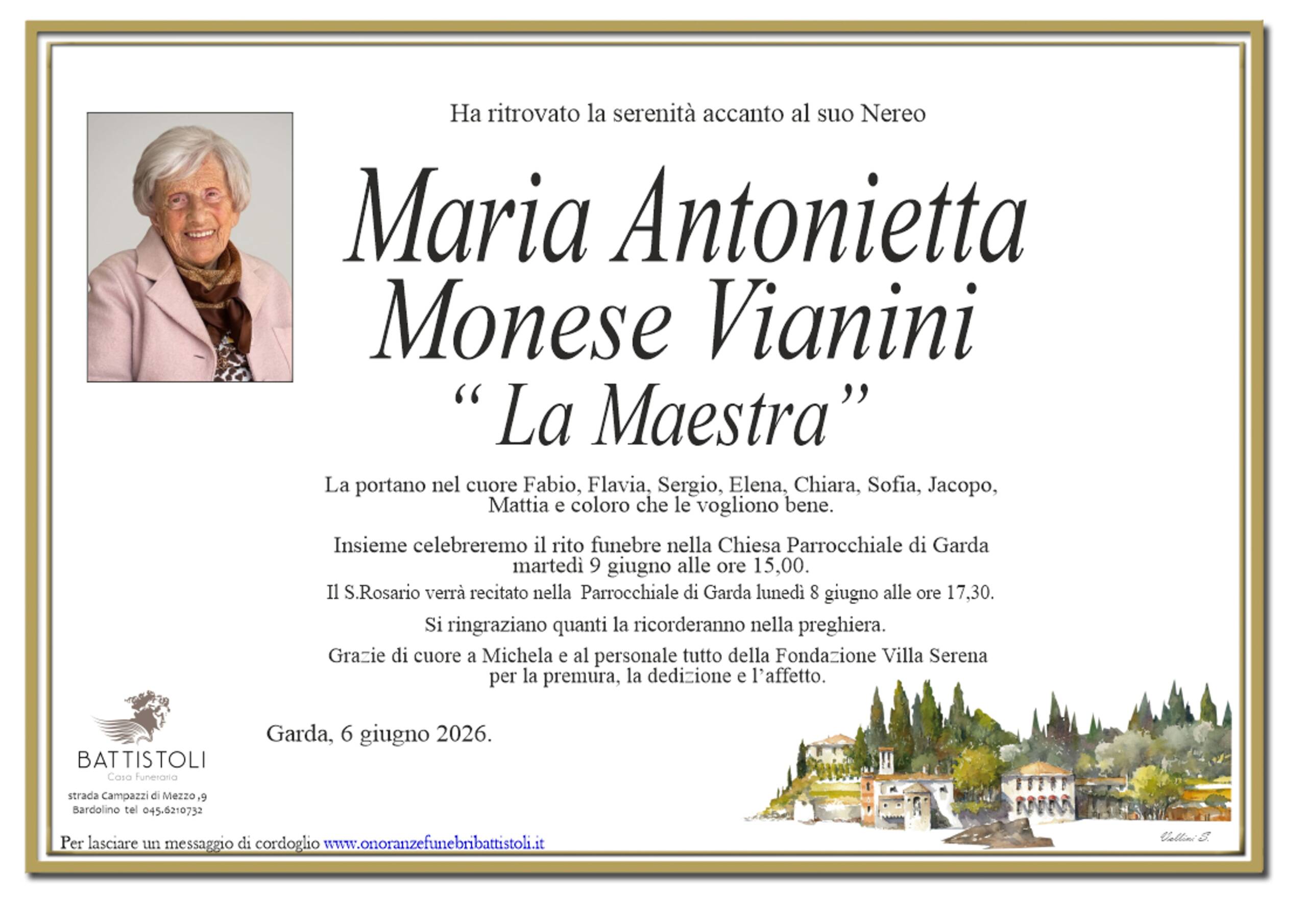 Maria Antonietta Monese Vianini
