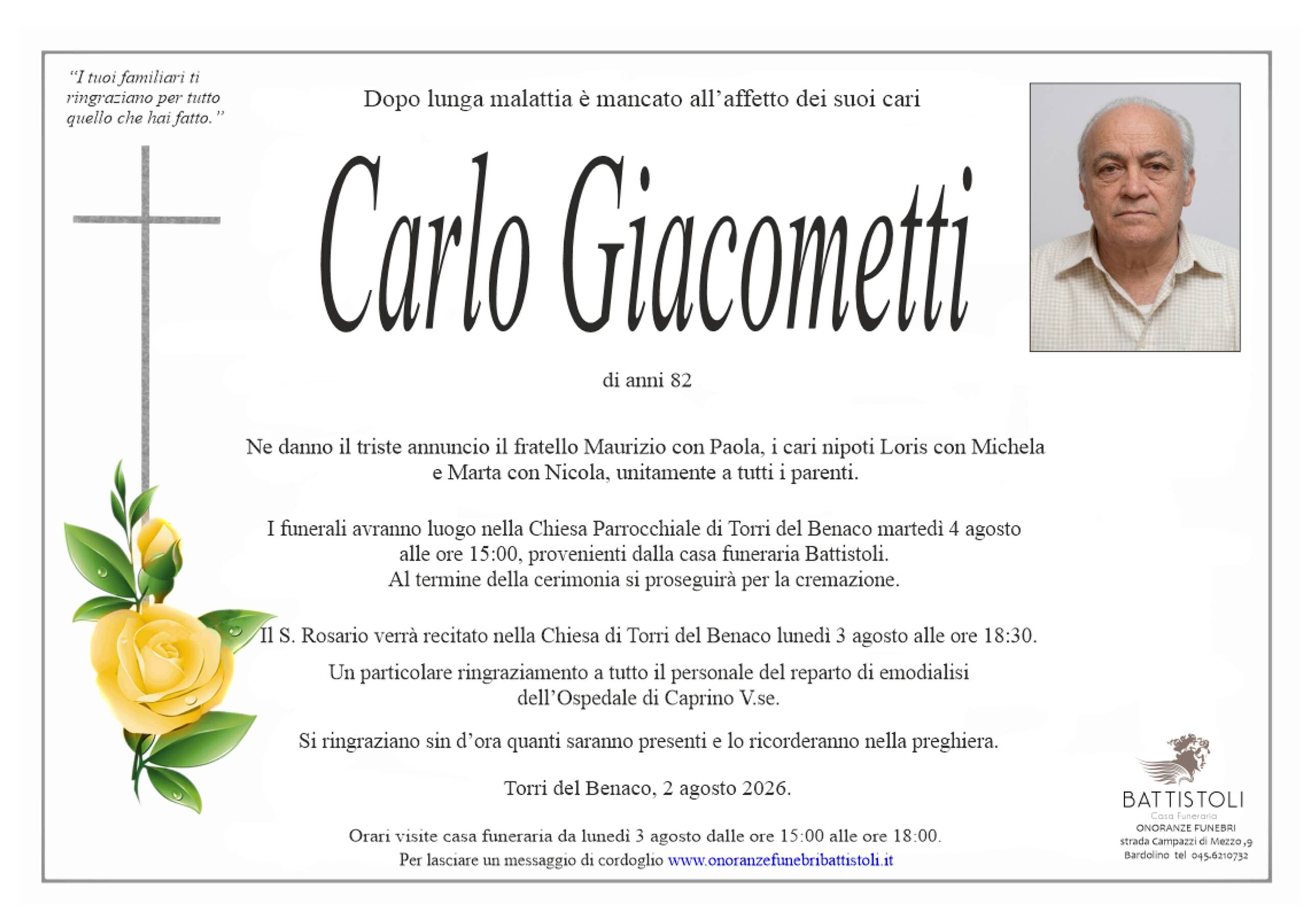 Giacometti Carlo