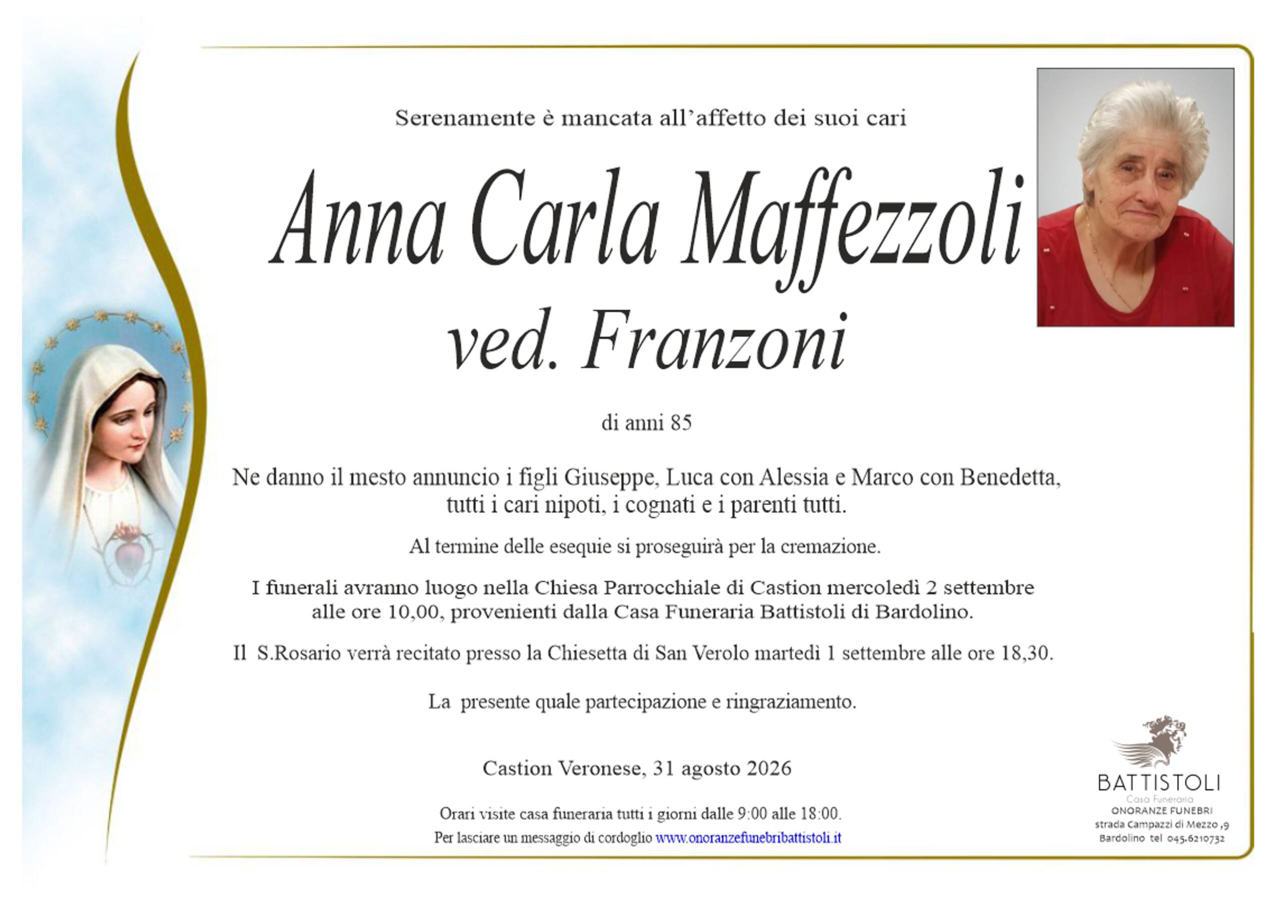 Maffezzoli Anna Carla