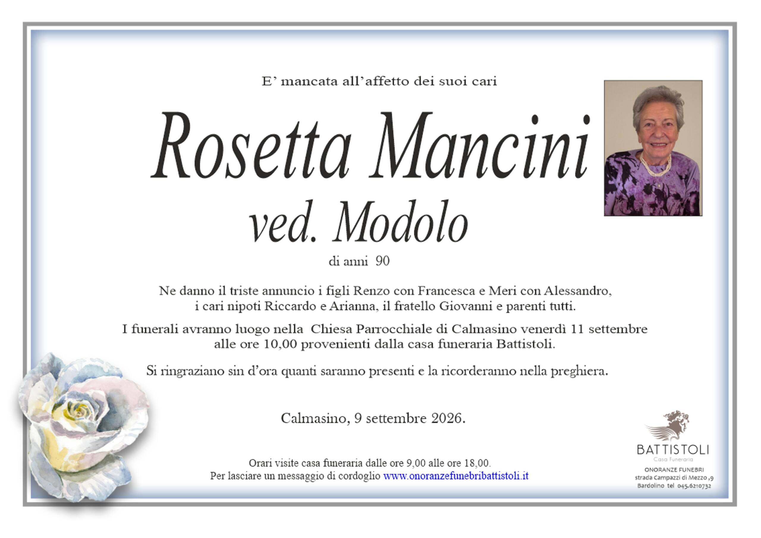 Mancini Rosetta
