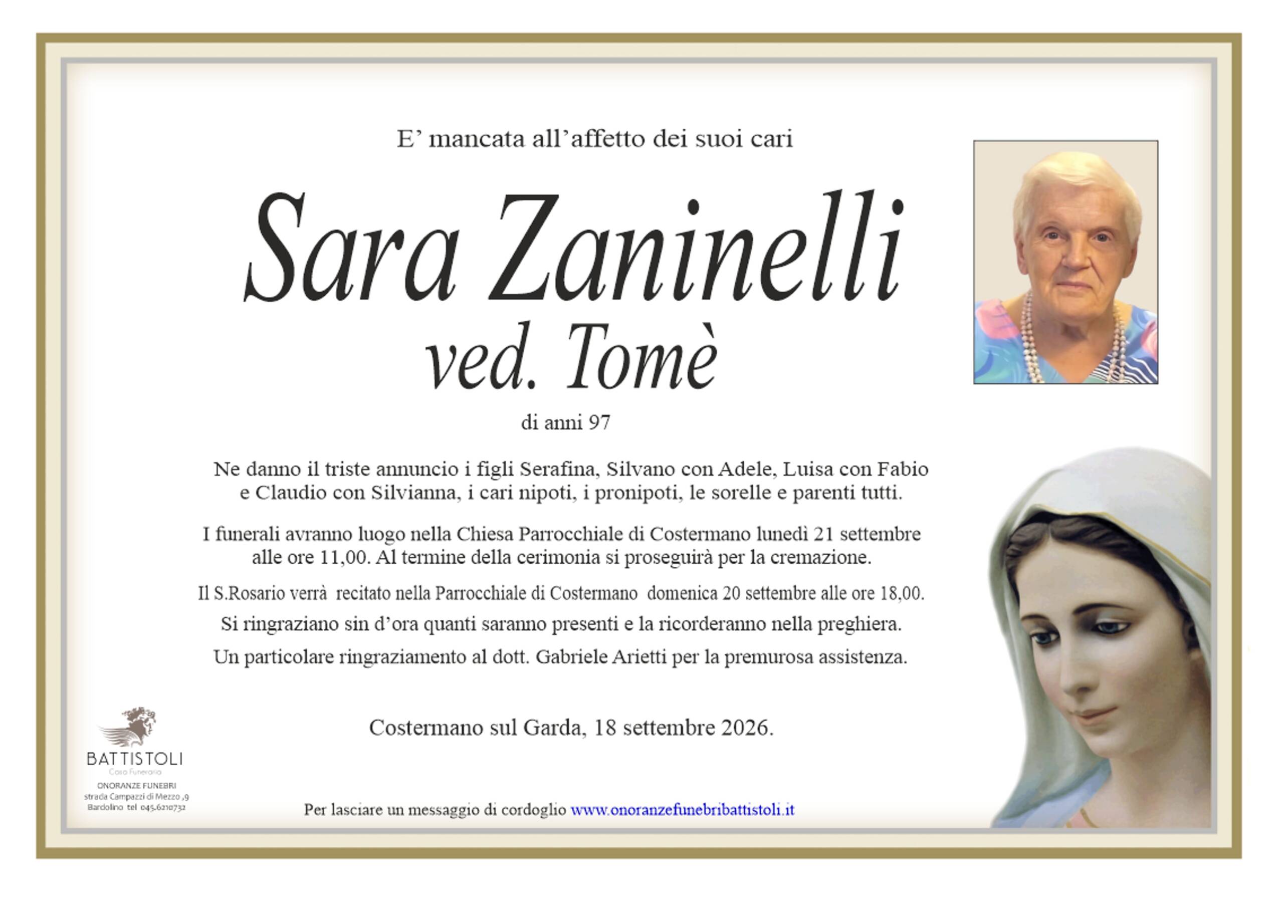 Zaninelli Sara