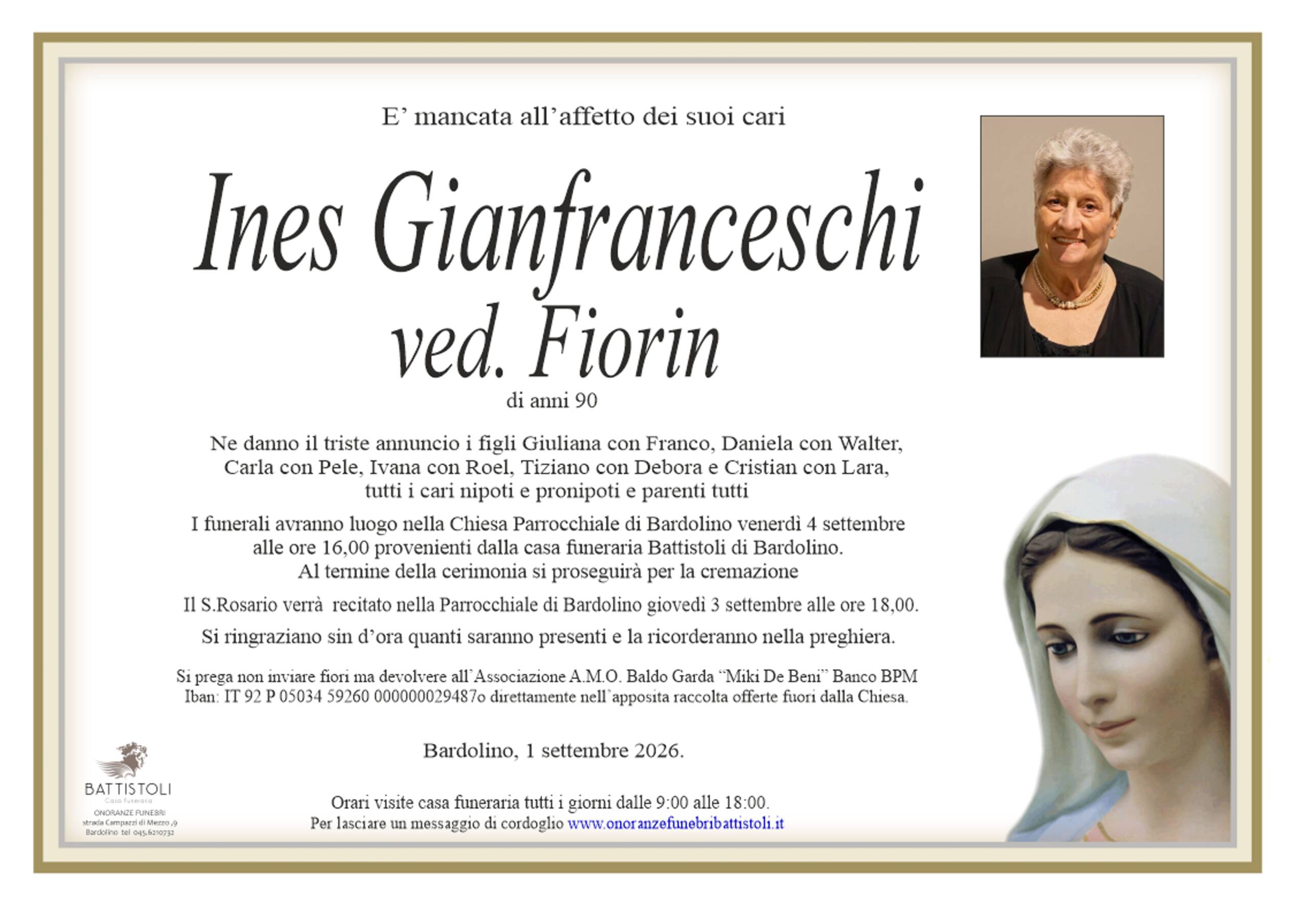 Gianfranceschi Ines