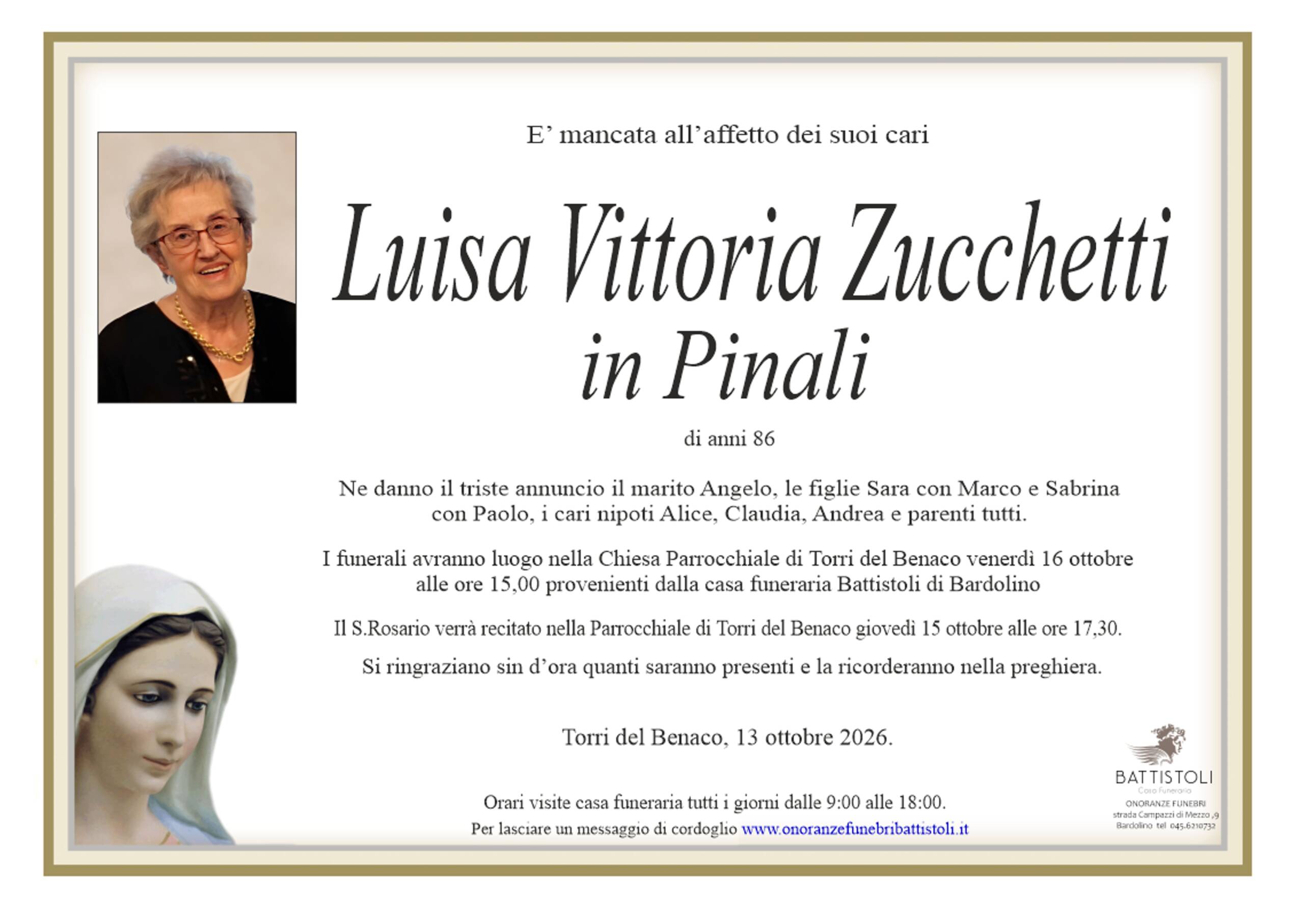 Zucchetti Luisa Vittoria
