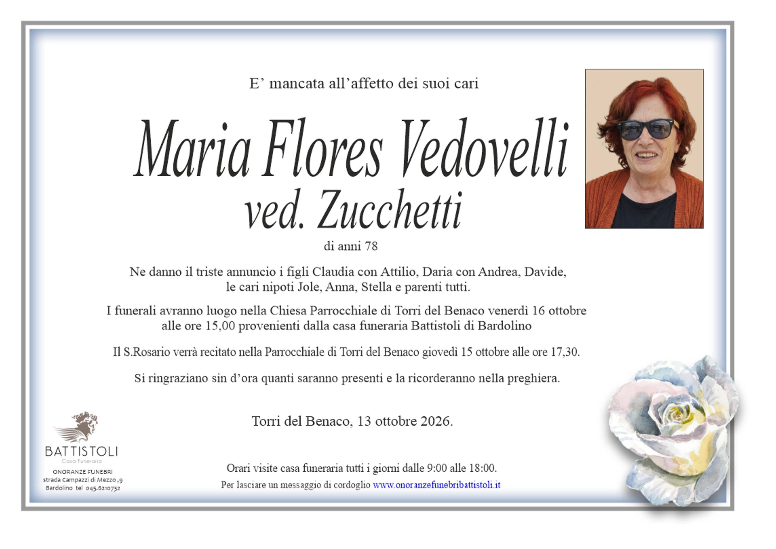 Vedovelli Maria  Flores