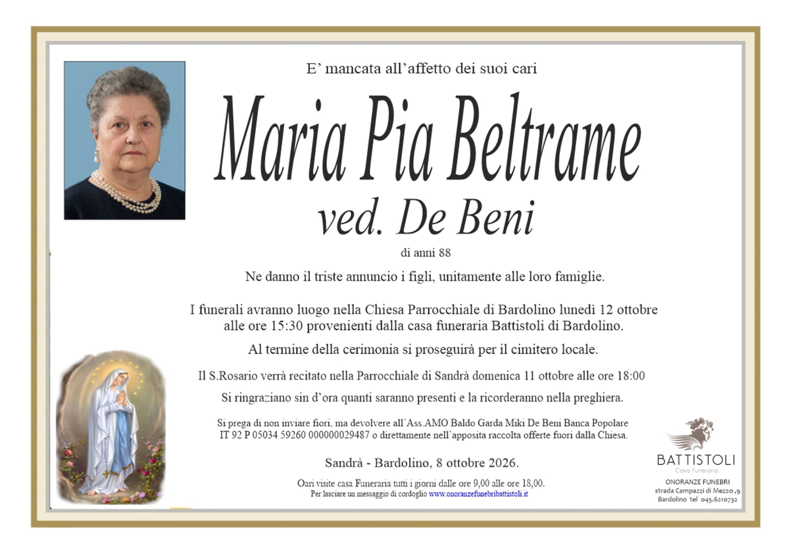 Beltrame Maria Pia